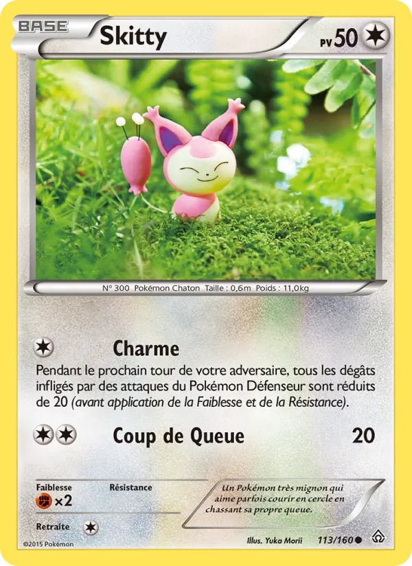 Skitty 113/160 - Primo-Choc - Pokémon JCC
