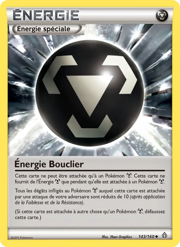 Énergie Bouclier 143/160 - Primo-Choc - Pokémon JCC