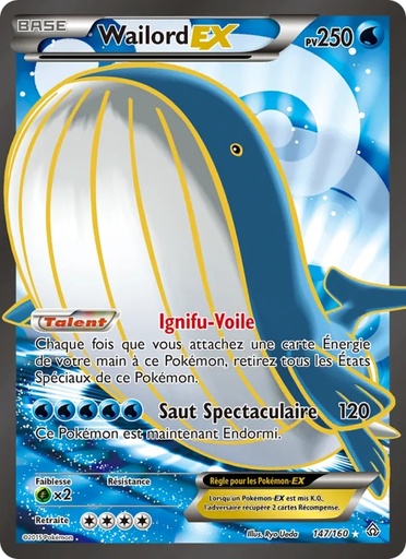 Wailord EX 147/160