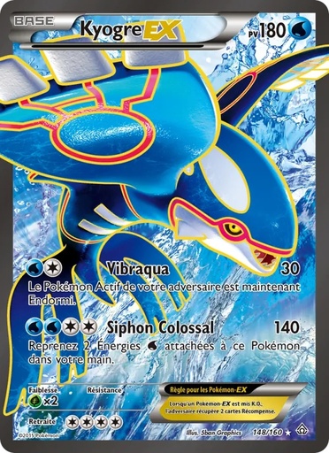 Kyogre EX 148/160