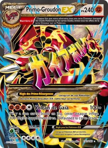 Primo-Groudon EX 151/160