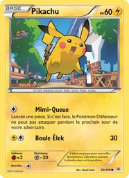 Pikachu 20/108