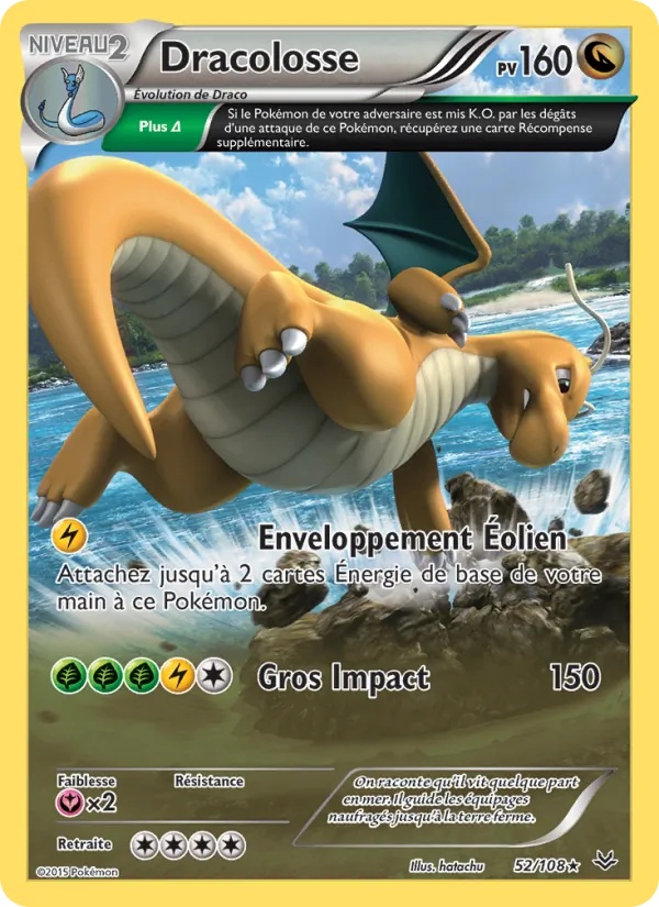 Dracolosse 52/108 - Ciel Rugissant - Pokémon JCC