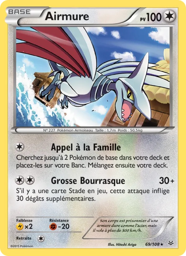 Airmure 69/108 - Ciel Rugissant - Pokémon JCC