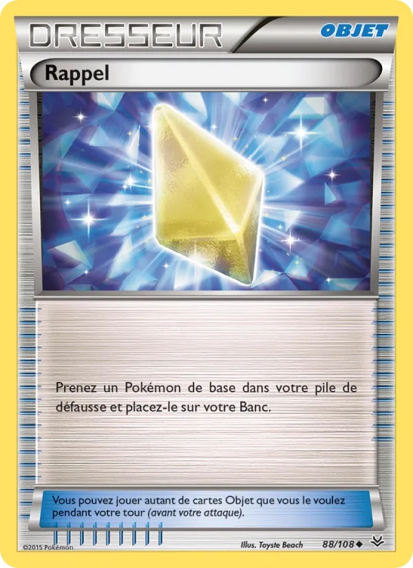 Rappel 88/108 - Ciel Rugissant - Pokémon JCC