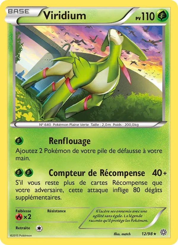 Viridium 12/98 - Origines Antiques - Pokémon JCC