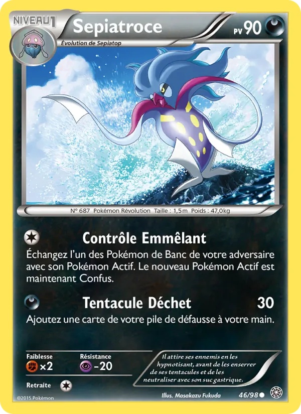 Sepiatroce 46/98 - Origines Antiques - Pokémon JCC