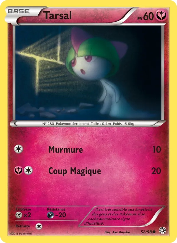 Tarsal 52/98 - Origines Antiques - Pokémon JCC