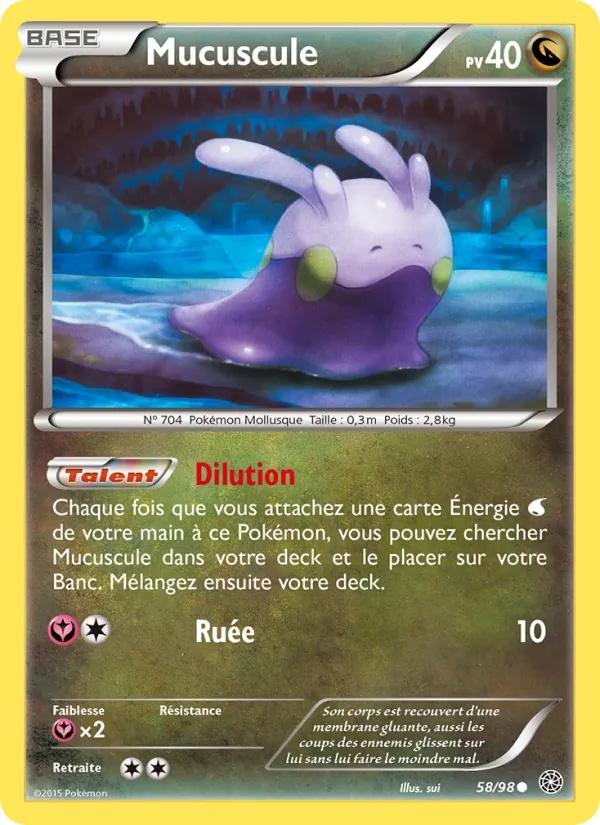 Mucuscule 58/98 - Origines Antiques - Pokémon JCC