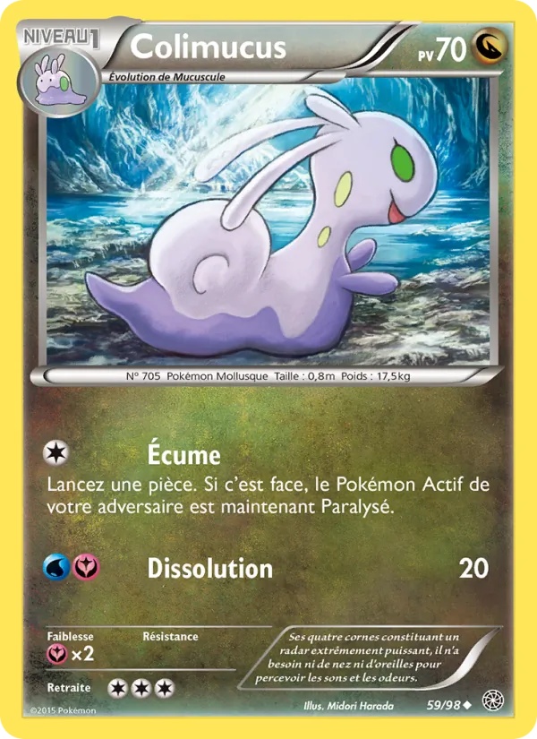 Colimucus 59/98 - Origines Antiques - Pokémon JCC