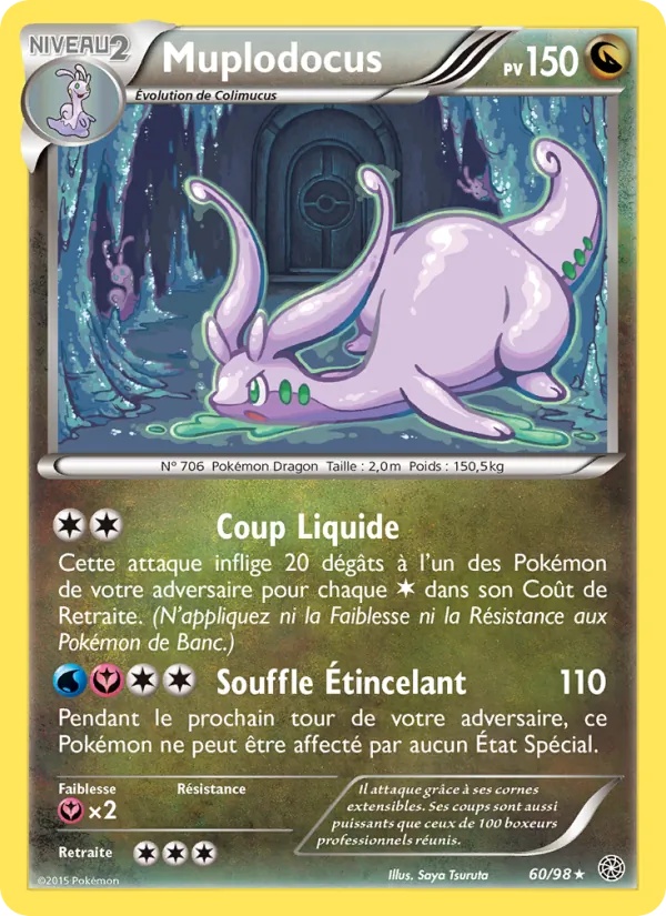 Muplodocus 60/98 - Origines Antiques - Pokémon JCC