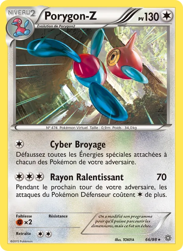 Porygon-Z 66/98 - Origines Antiques - Pokémon JCC