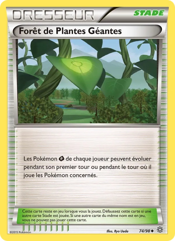 Forêt de Plantes Géantes 74/98 - Origines Antiques - Pokémon JCC