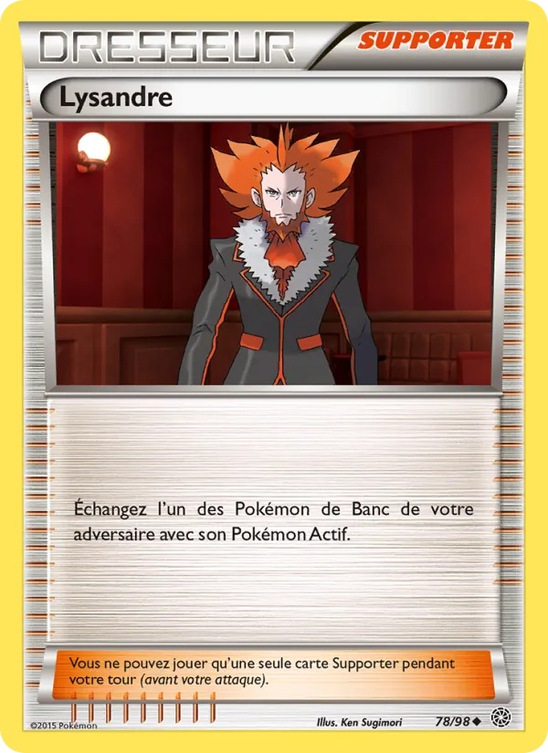Lysandre 78/98 - Origines Antiques - Pokémon JCC