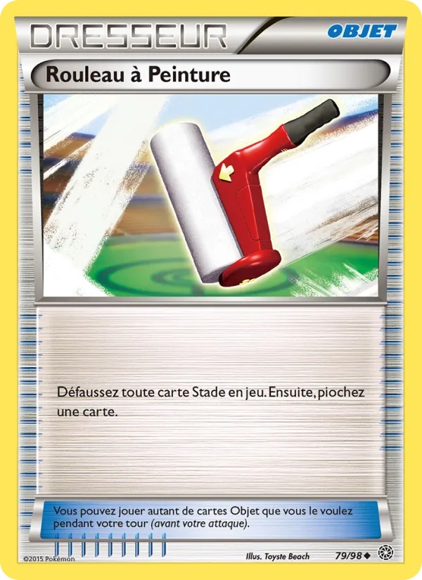 Rouleau à Peinture 79/98 - Origines Antiques - Pokémon JCC