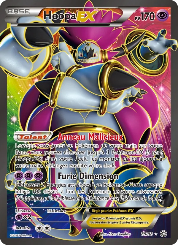 Hoopa EX 89/98 - Origines Antiques - Pokémon JCC