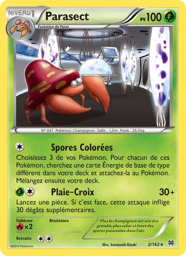 Parasect 2/162 - Impulsion Turbo - Pokémon JCC