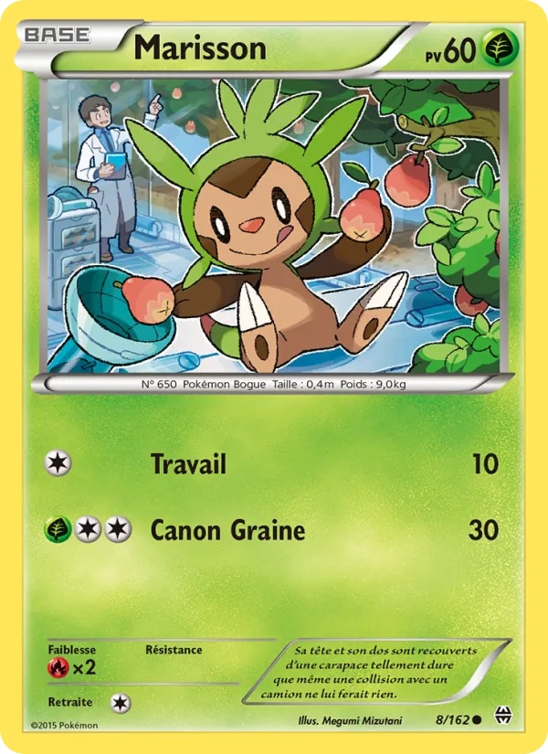 Marisson 8/162 - Impulsion Turbo - Pokémon JCC