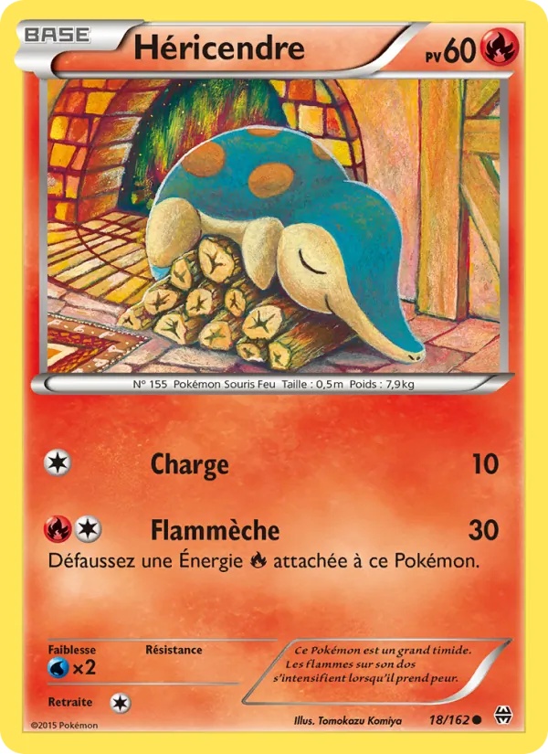 Héricendre 18/162 - Impulsion Turbo - Pokémon JCC