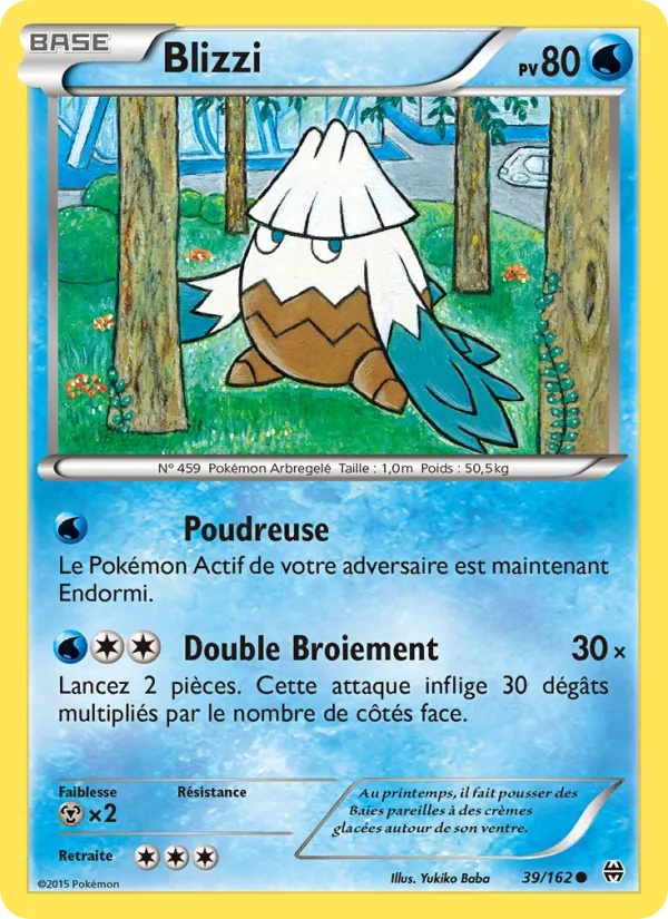 Blizzi 39/162 - Impulsion Turbo - Pokémon JCC