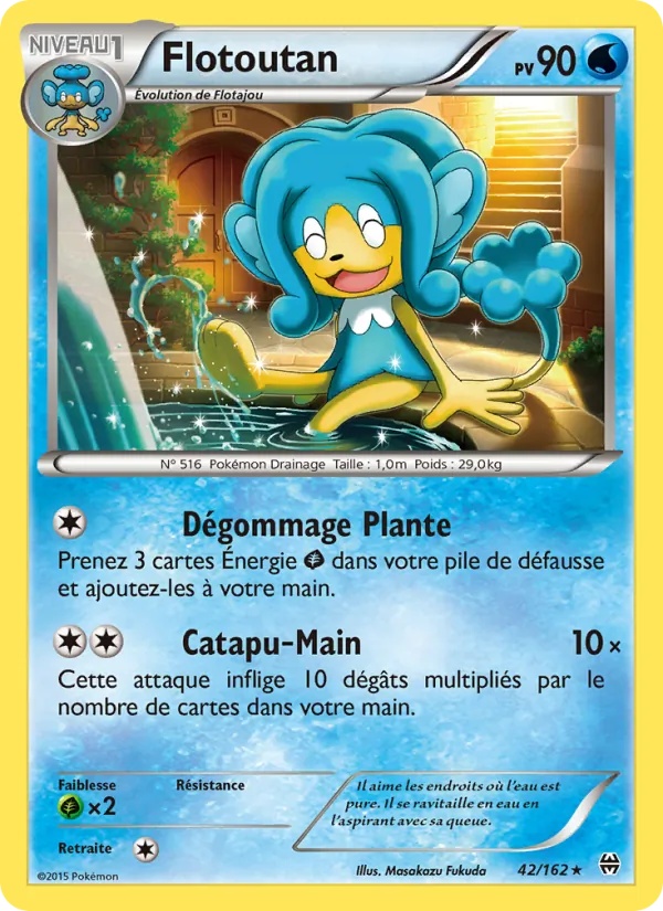 Flotoutan 42/162 - Impulsion Turbo - Pokémon JCC