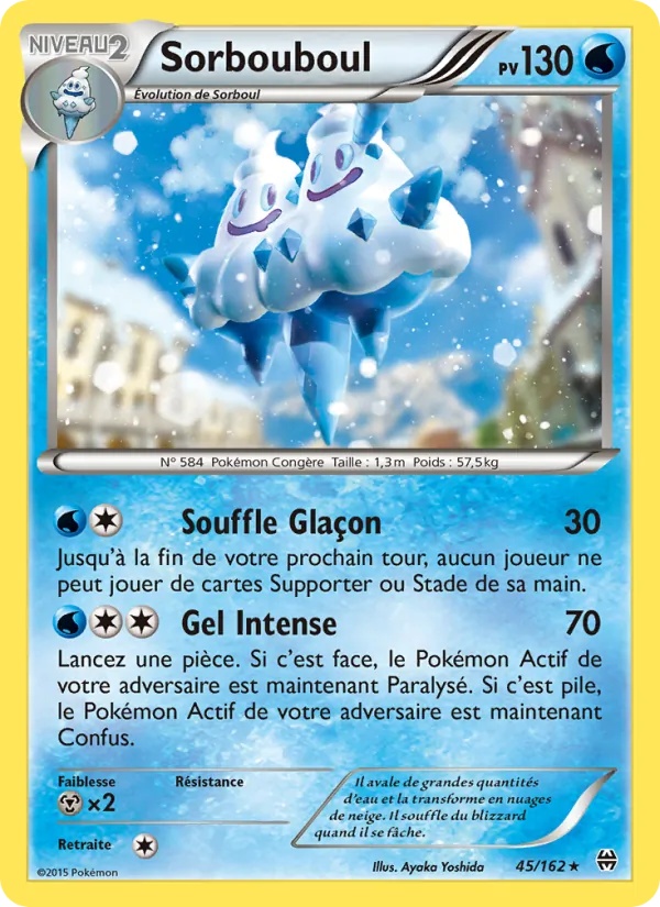 Sorbouboul 45/162 - Impulsion Turbo - Pokémon JCC