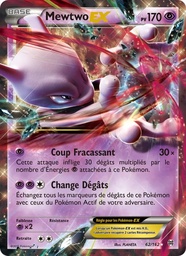 Mewtwo EX 62/162 - Impulsion Turbo - Pokémon JCC