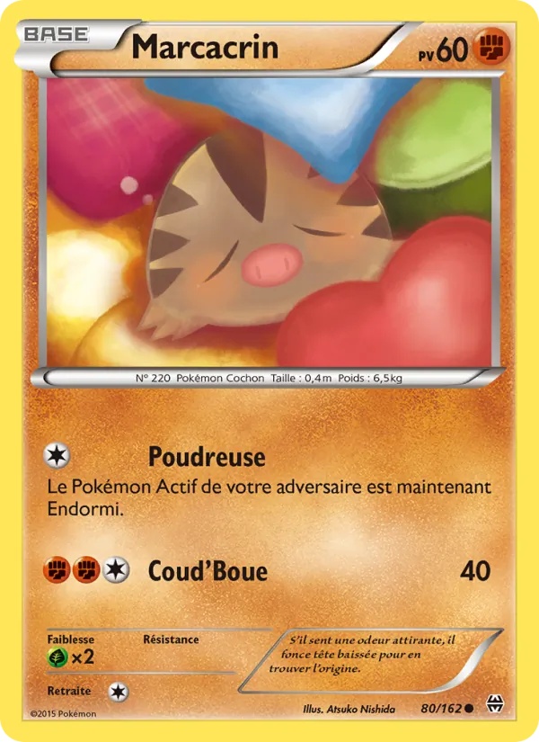 Marcacrin 80/162 - Impulsion Turbo - Pokémon JCC