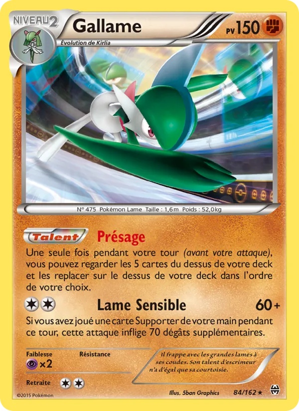 Gallame 84/162 - Impulsion Turbo - Pokémon JCC