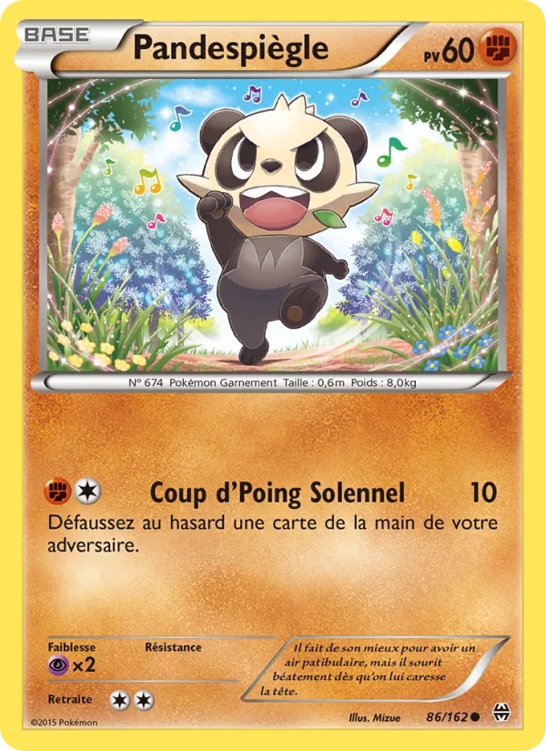 Pandespiègle 86/162 - Impulsion Turbo - Pokémon JCC