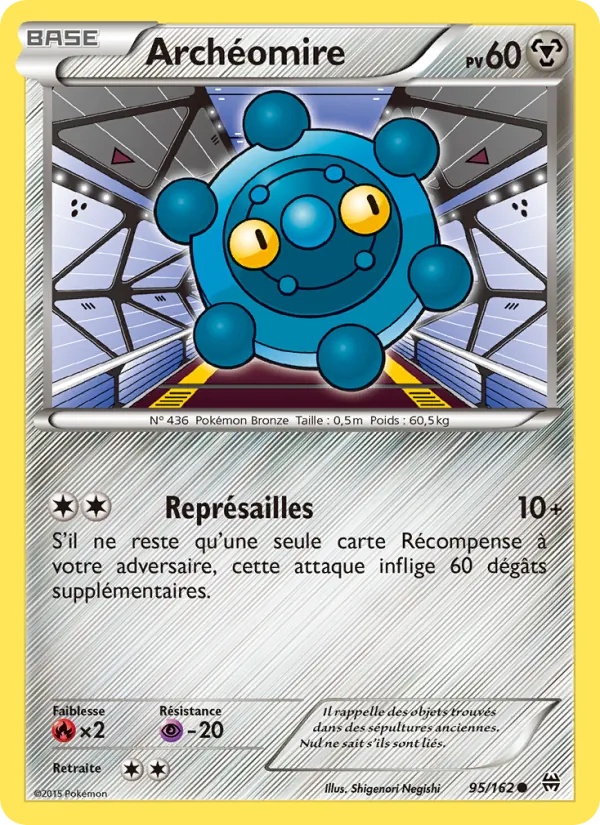 Archéomire 95/162 - Impulsion Turbo - Pokémon JCC
