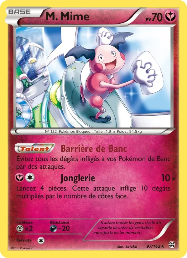 M. Mime 97/162 - Impulsion Turbo - Pokémon JCC