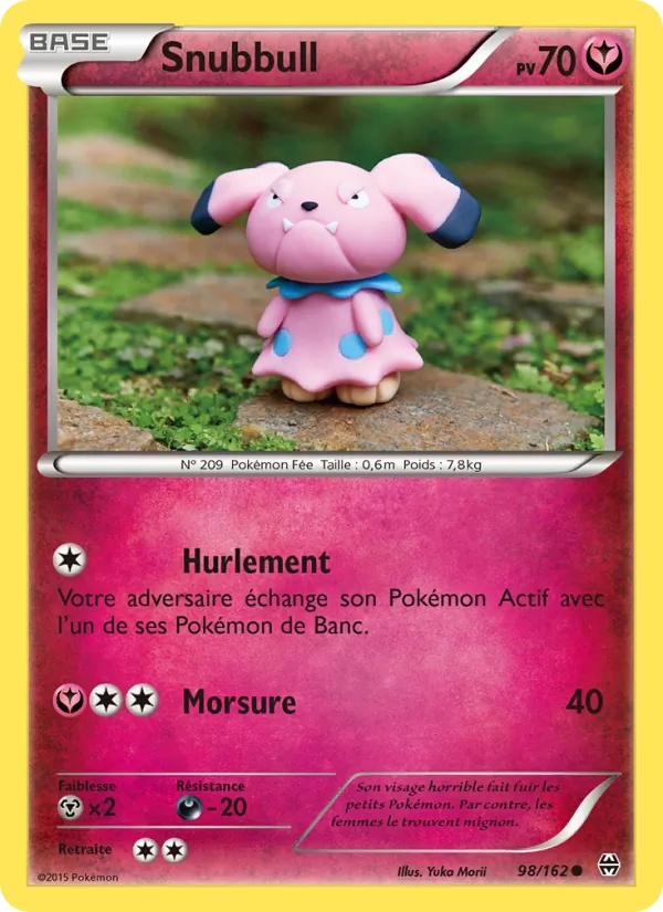 Snubbull 98/162 - Impulsion Turbo - Pokémon JCC