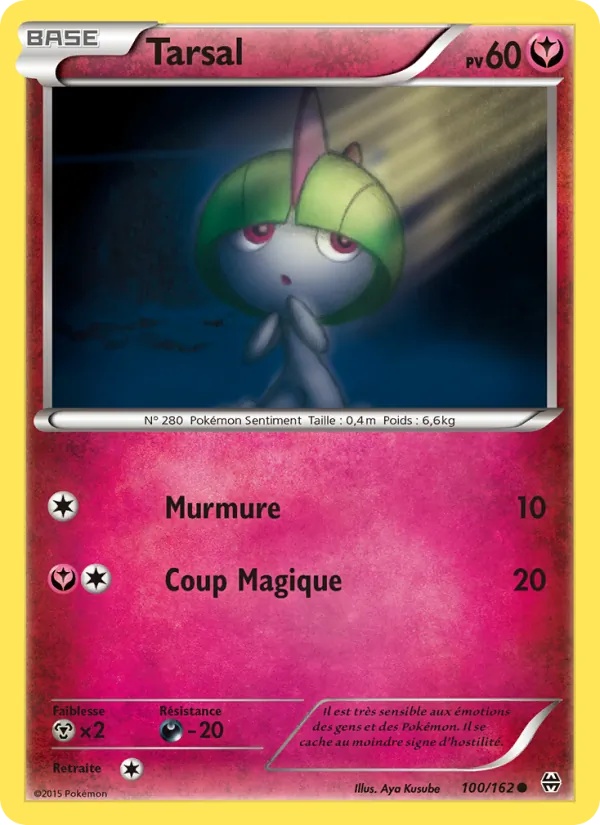 Tarsal 100/162 - Impulsion Turbo - Pokémon JCC
