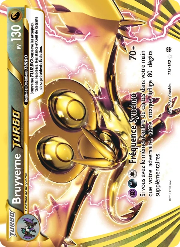 Bruyverne TURBO 113/162 - Impulsion Turbo - Pokémon JCC