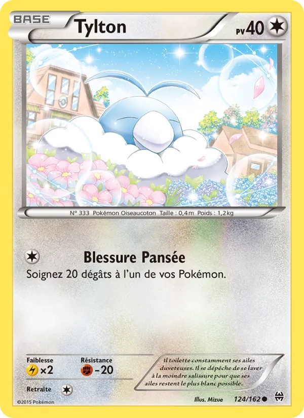 Tylton 124/162 - Impulsion Turbo - Pokémon JCC