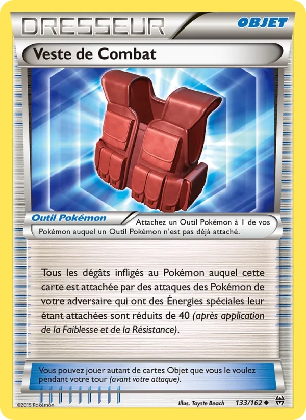 Veste de Combat 133/162 - Impulsion Turbo - Pokémon JCC