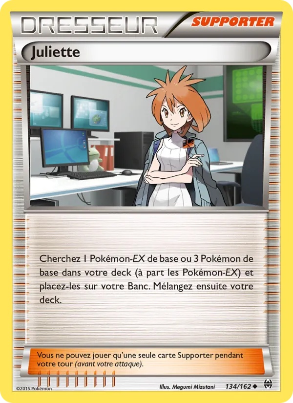 Juliette 134/162 - Impulsion Turbo - Pokémon JCC