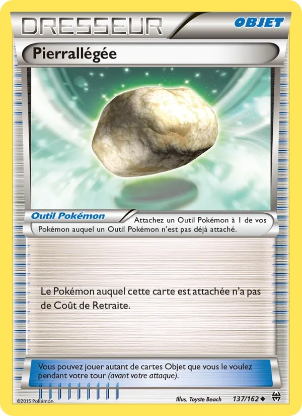 Pierrallégée 137/162 - Impulsion Turbo - Pokémon JCC
