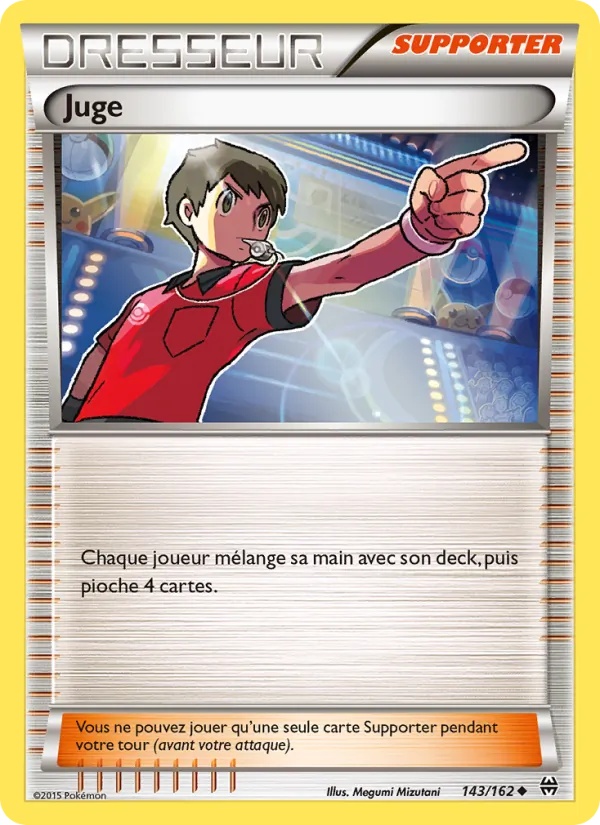 Juge 143/162 - Impulsion Turbo - Pokémon JCC
