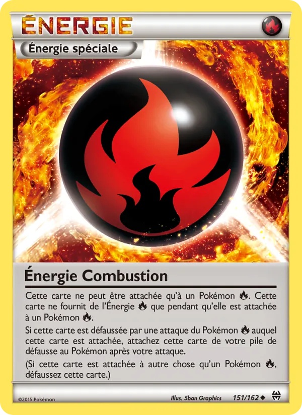 Énergie Combustion 151/162 - Impulsion Turbo - Pokémon JCC