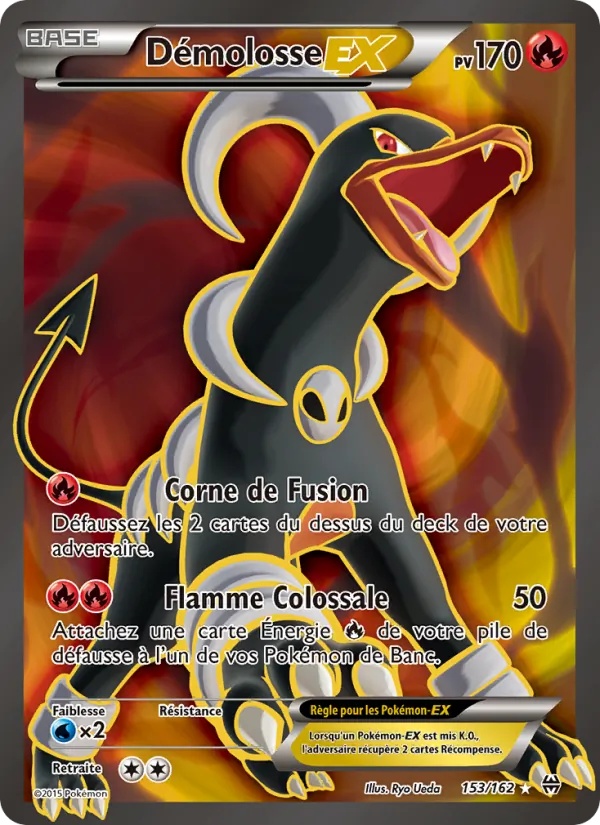 Démolosse EX 153/162 - Impulsion Turbo - Pokémon JCC