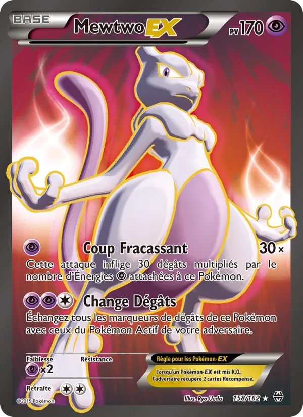 Mewtwo EX 158/162 - Impulsion Turbo - Pokémon JCC