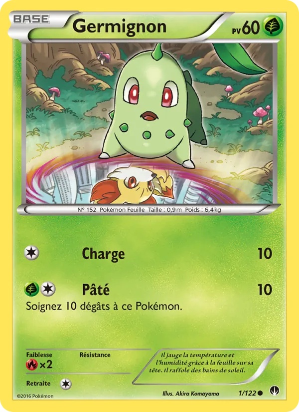 Germignon 1/122 - Rupture Turbo - Pokémon JCC