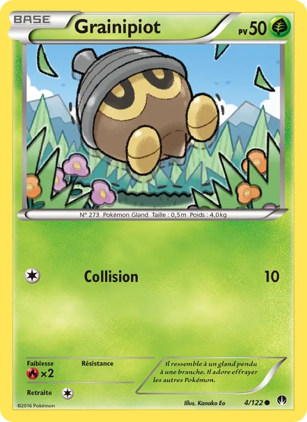 Grainipiot 4/122 - Rupture Turbo - Pokémon JCC