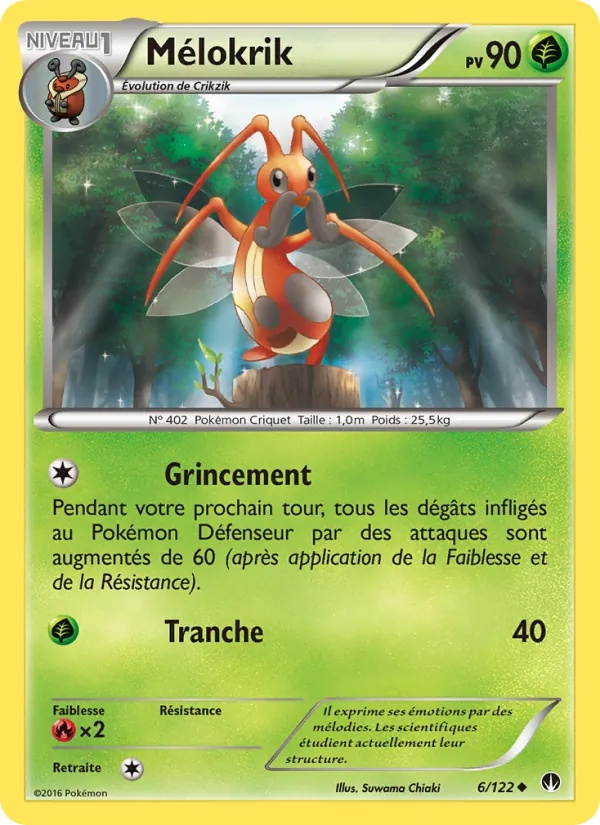Mélokrik 6/122 - Rupture Turbo - Pokémon JCC