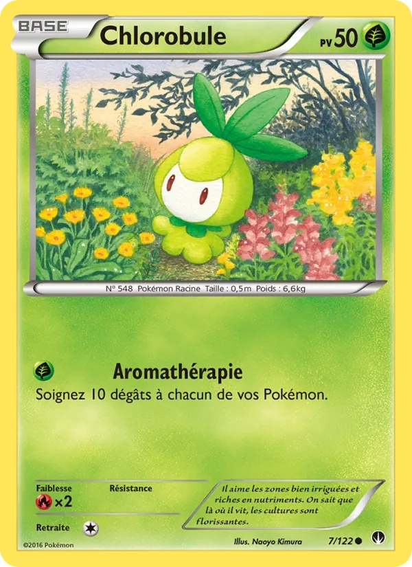 Chlorobule 7/122 - Rupture Turbo - Pokémon JCC