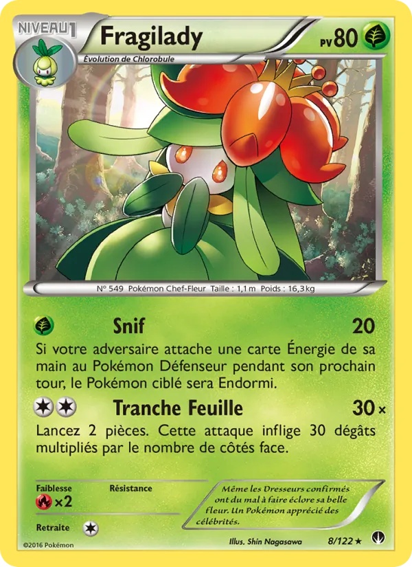 Fragilady 8/122 - Rupture Turbo - Pokémon JCC