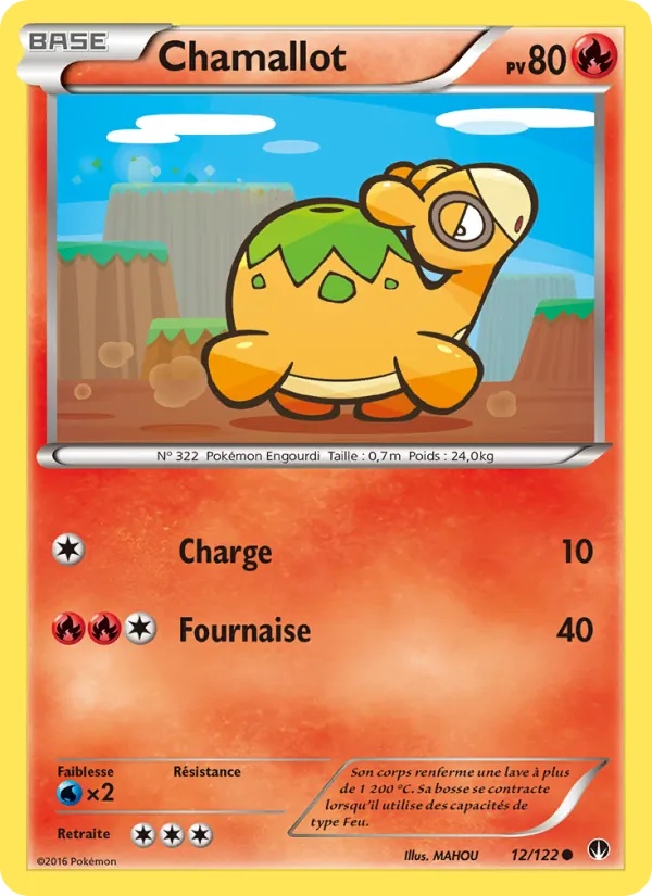 Chamallot 12/122 - Rupture Turbo - Pokémon JCC