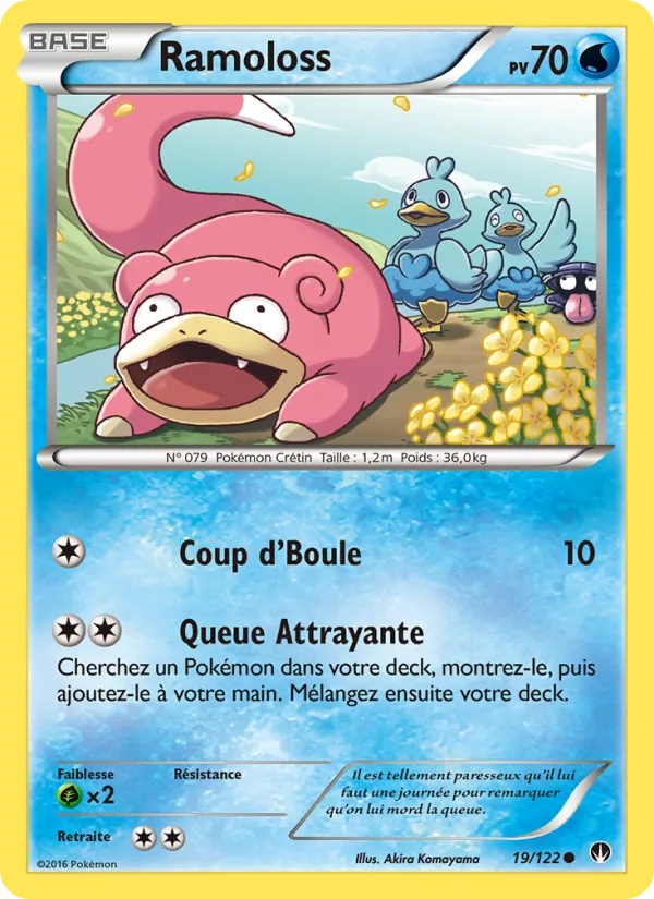 Ramoloss 19/122 - Rupture Turbo - Pokémon JCC